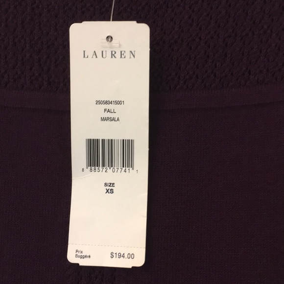 NWT Lauren Ralph Lauren knit sleeveless dress - Picture 7 of 14